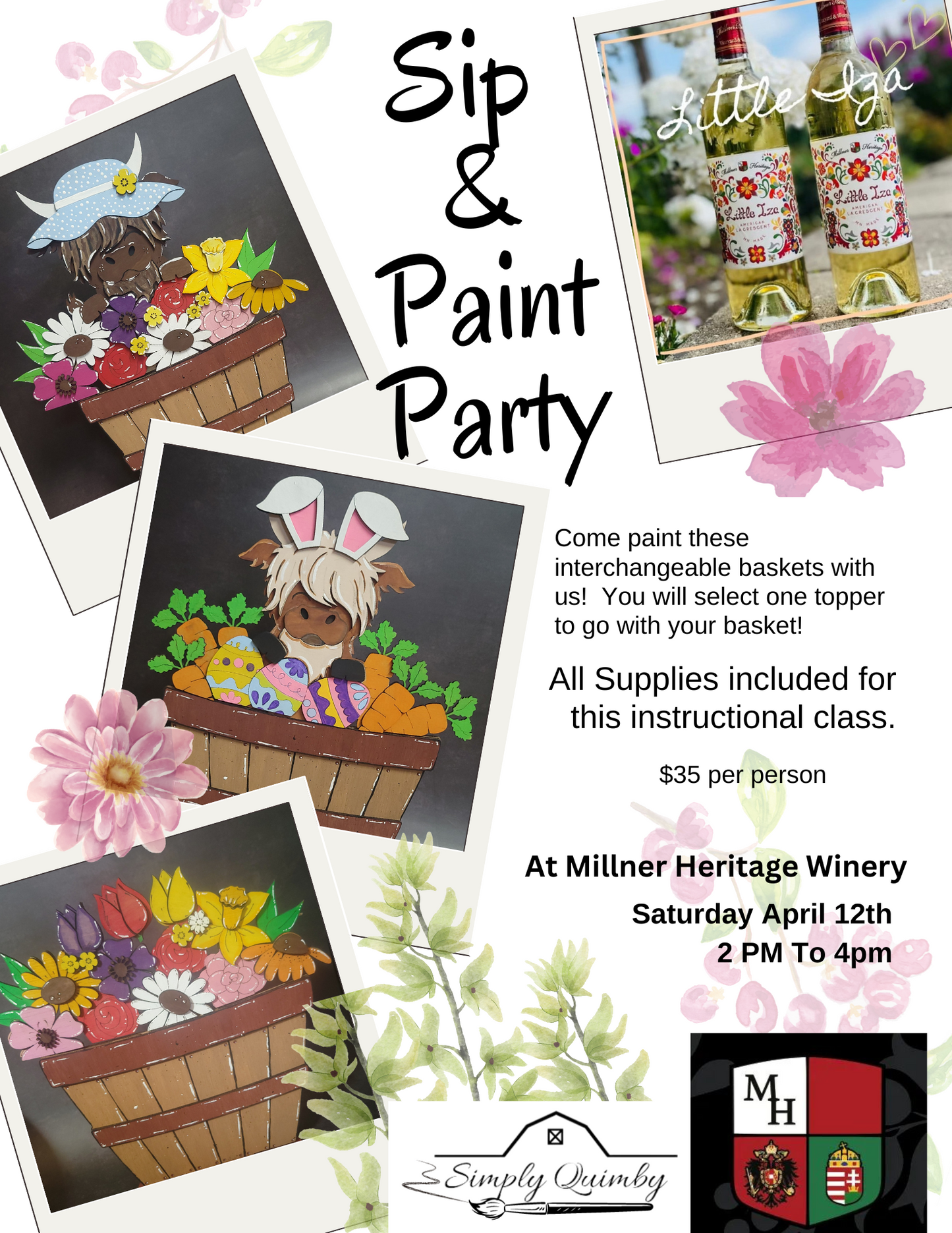 Spring Sip and Paint